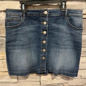 Denim skirt